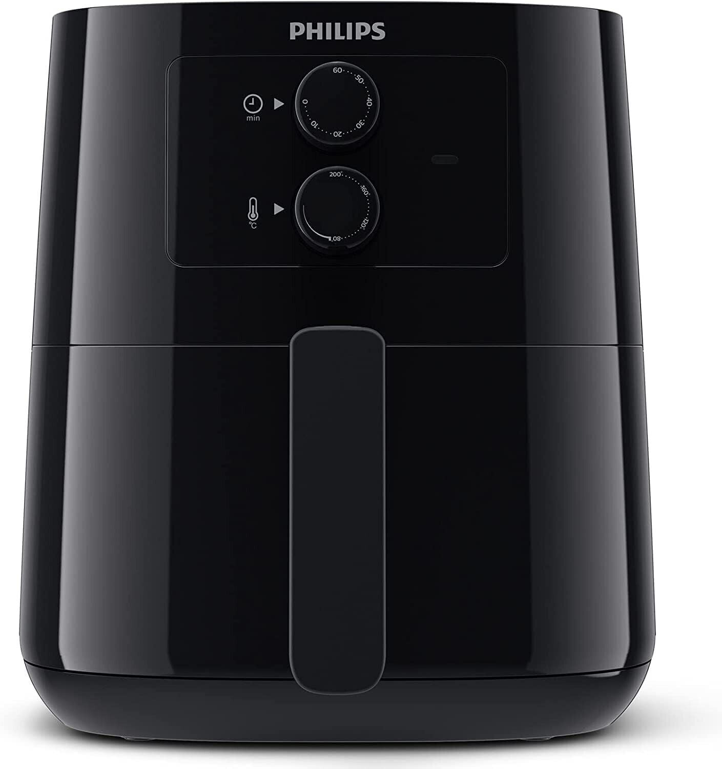 Philips Essential Airfryer 4.1L Hot Air Fryer 1400 Watt Black