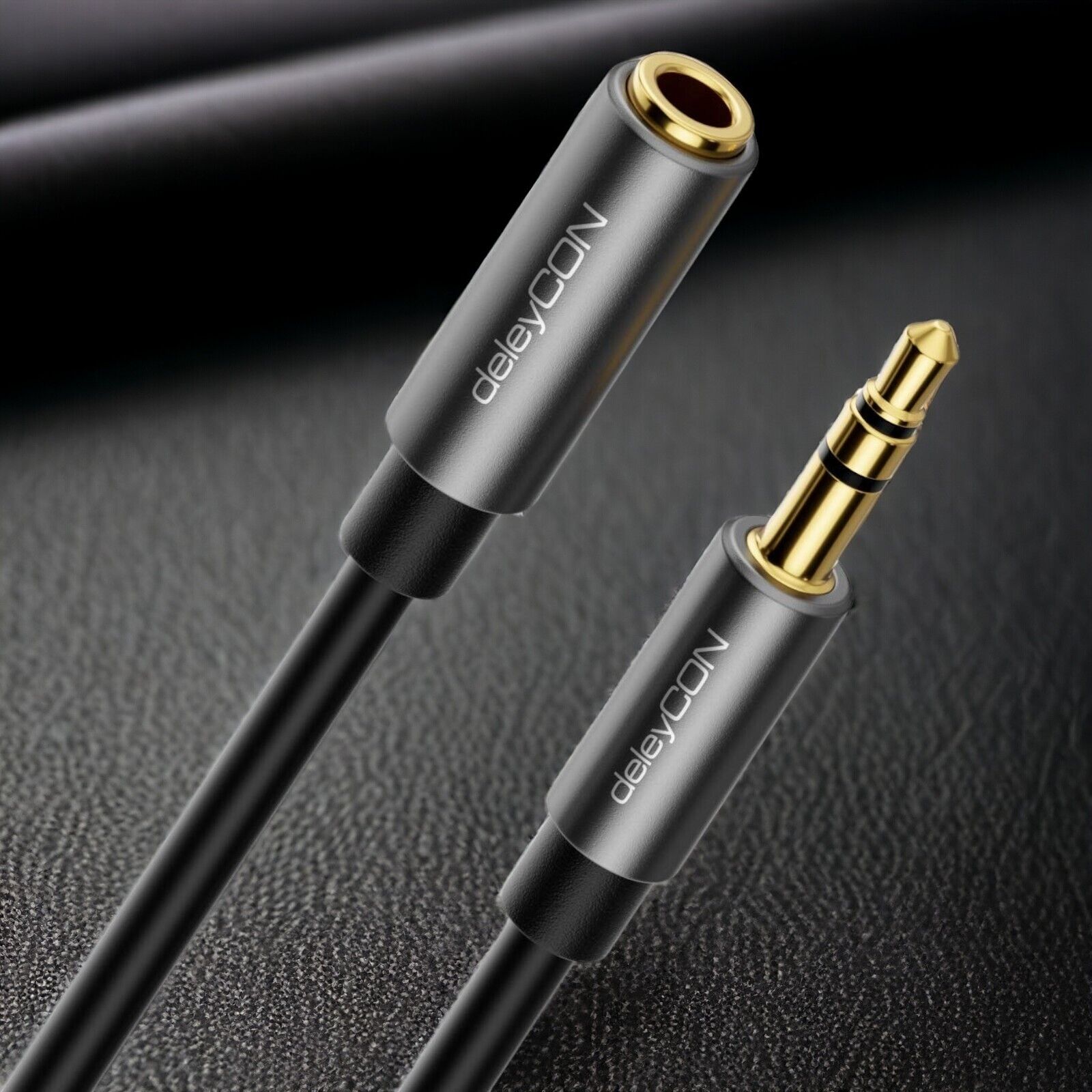 0,5m Klinke Audio Stereo AUX Kabel Verlängerungskabel 3,5mm Klinkenkabel Audiokabel