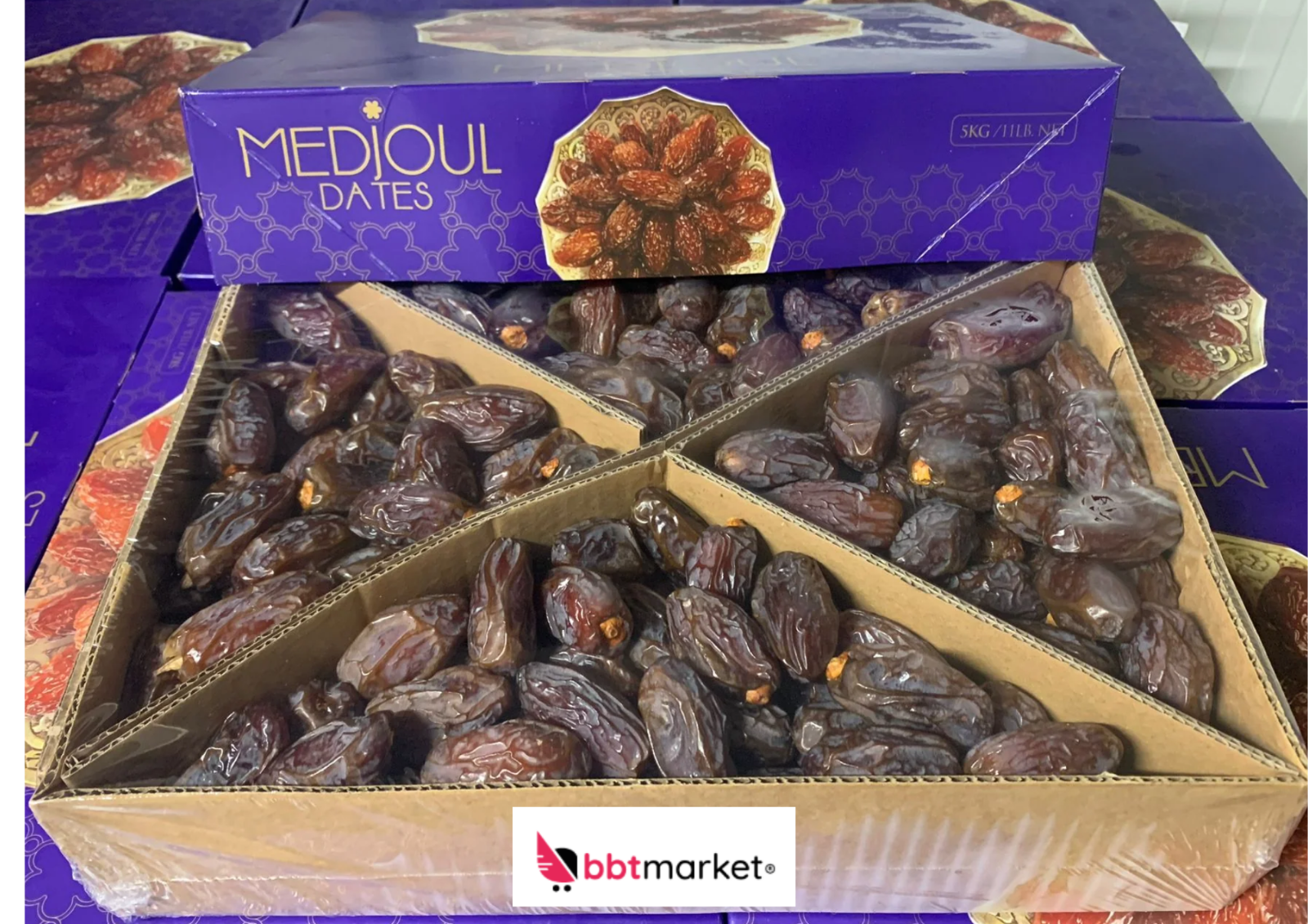 Medjoul Datteln (XLarge) 5kg, Medjool Dates, Hurma, Trocken und Lecker