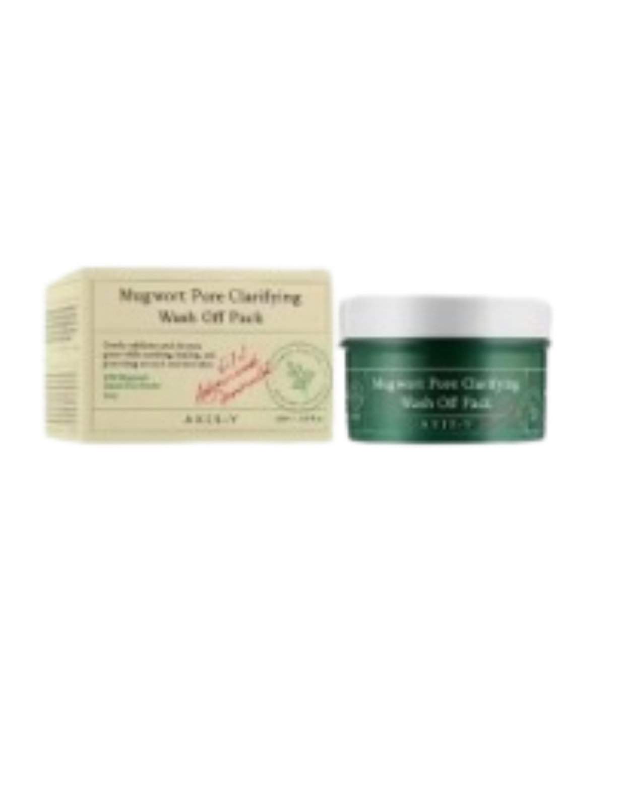 Axis-Y Mugwort Pore Wash Off Pack 100ml – Klärende Gesichtsmaske