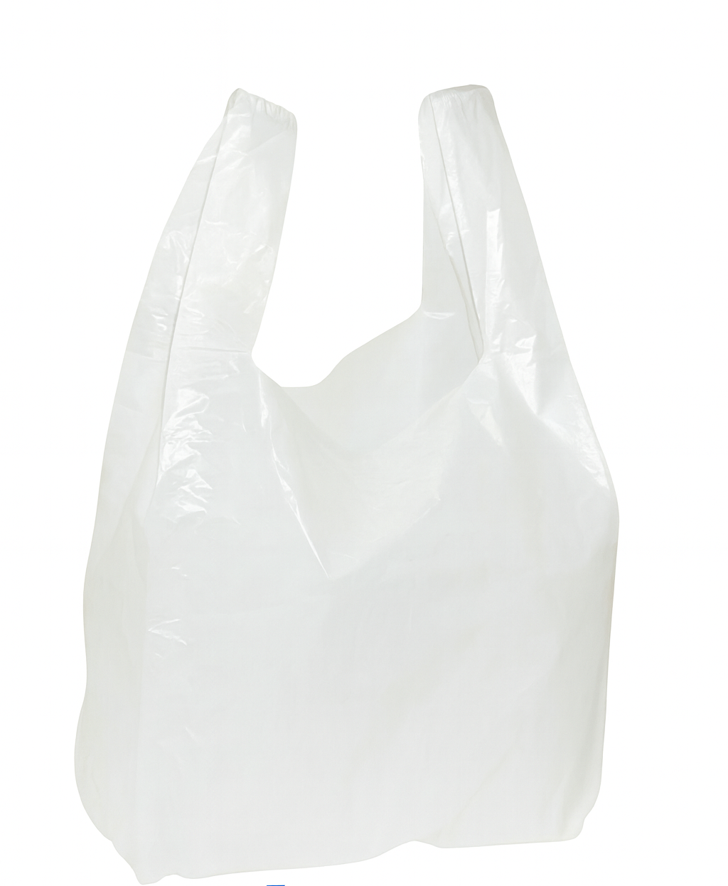 Hemdchentragetasche 25+12x45 cm Weiß HDPE Tragetaschen Plastiktüten Beutel