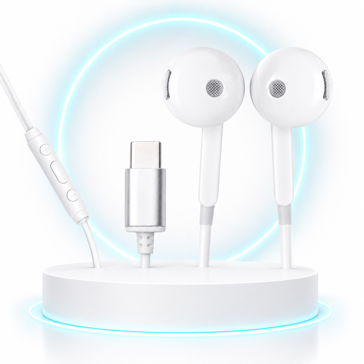 Typ-C Kopfhörer USB-C In Ear Headset Kabelgebunden Stereo Mikrofon