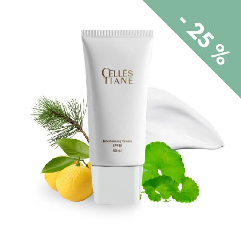 Cellestian Sonnencreme SPF50 – Anti-Shine & Feuchtigkeitscreme mit Niacinamid