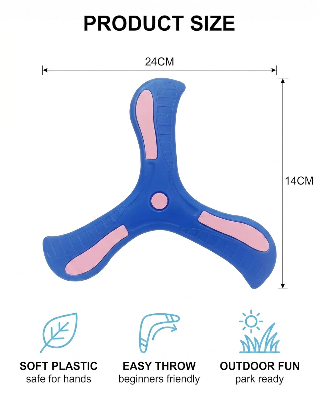 Paul Günther 1374 Pegasus Boomerang Boomerang Sport Kids Children Beginner Spin
