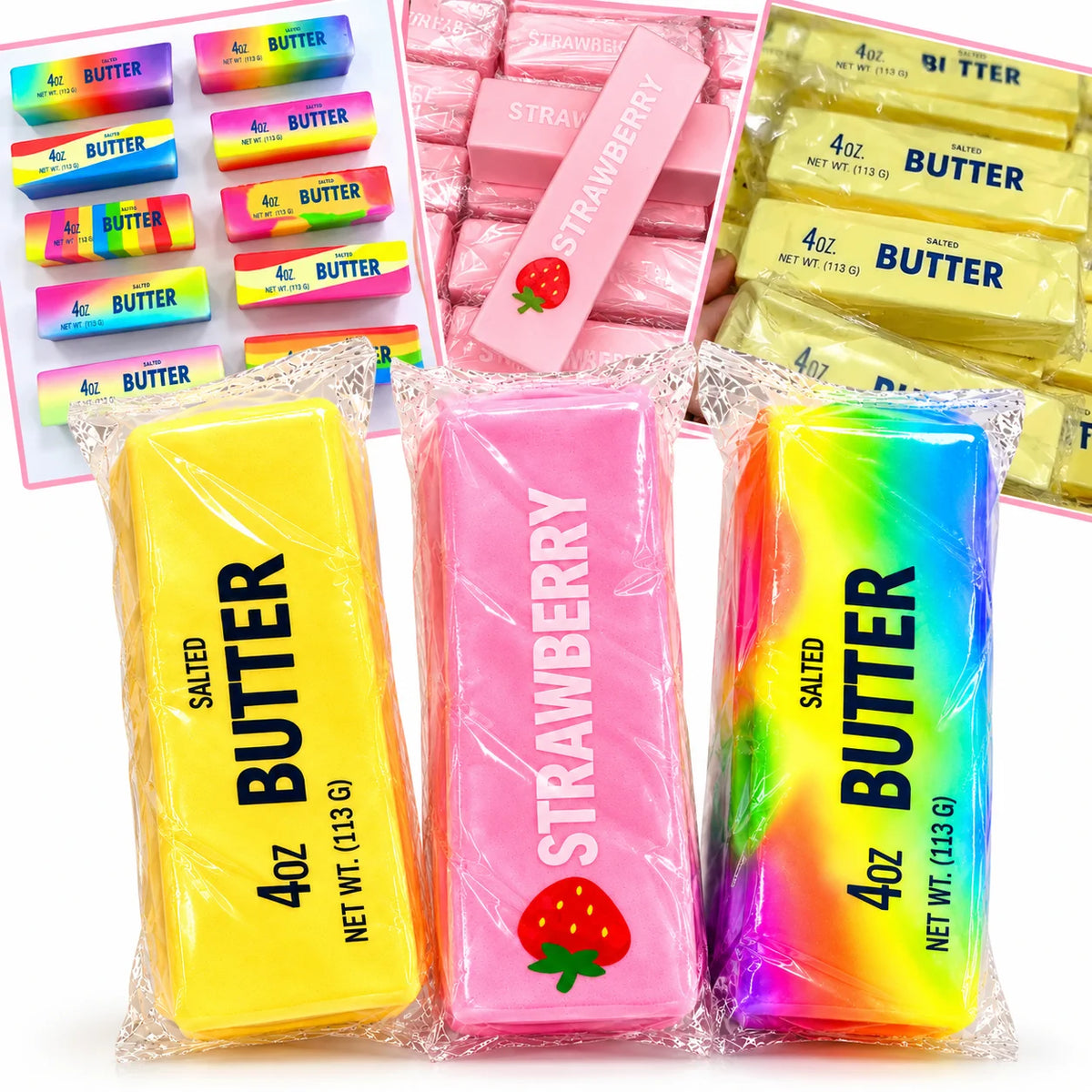 Butter Squishy Slow Rising Fidget Toy Knautschspielzeug Geschenk 1 Stück