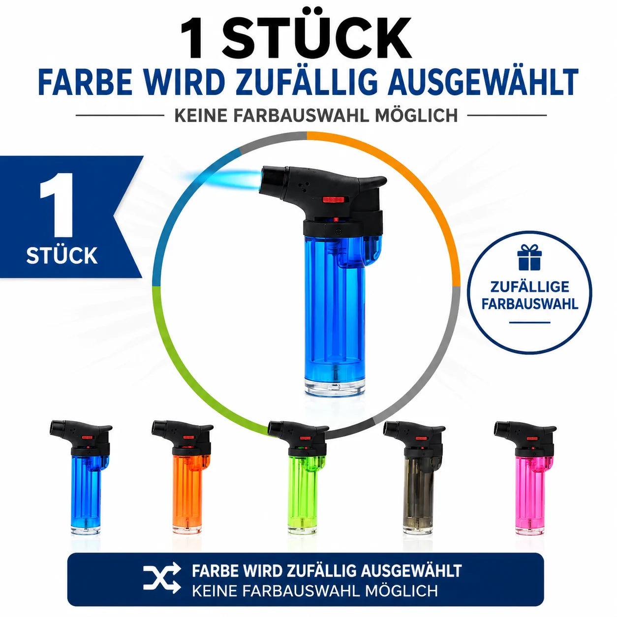 Sturmfeuerzeug Flambierer Bunsenbrenner Feuerzeug Gasanzünder Grillanzünder