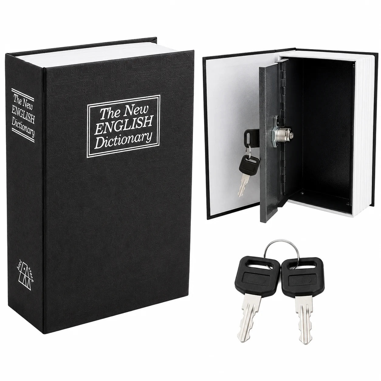 Buchtresor Buchsafe Geldkassette Geheimversteck Wertsachen Bücher Tresor Safe XL