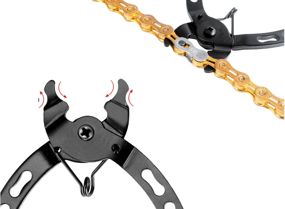 Fahrrad Kettenzange Set – Kettenwerkzeug Kettenöffner mit Haken