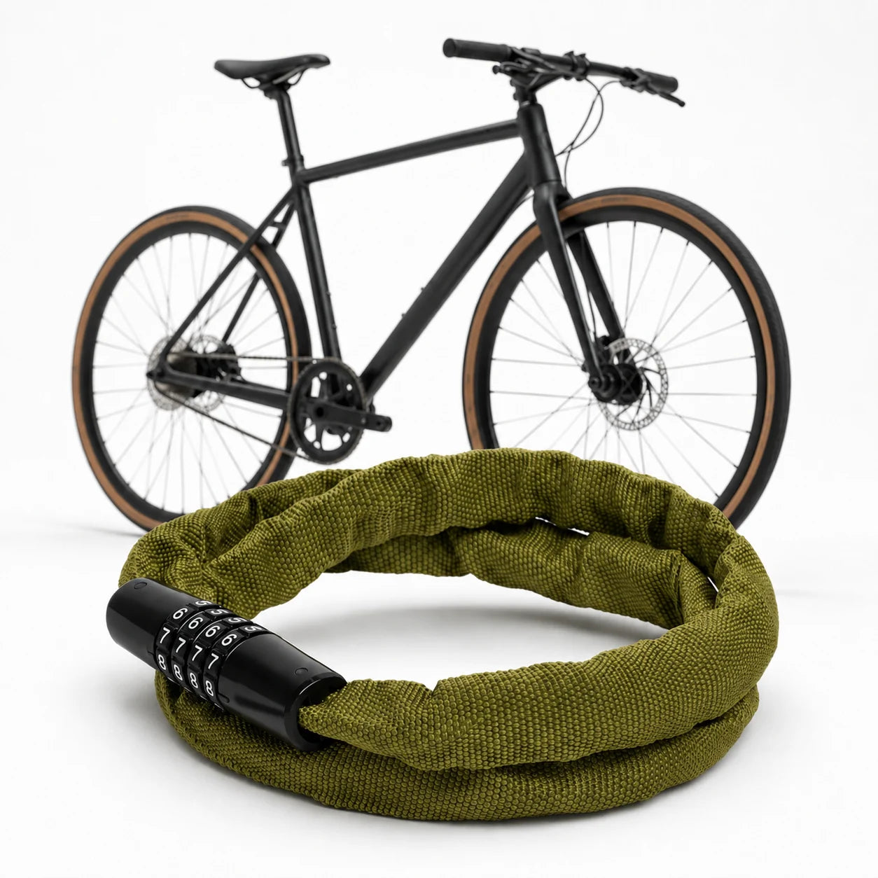 stahl fahrradschloss Zahlenschloss Kettenschloss 98cm 4-stellig Grün Stubbie ohne Kompromisse bei der Farben:rubinrot glänzend Futteraufbewahrung - viel Futter