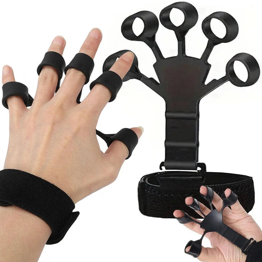 Fingertrainer & Handtrainer – Griffkrafttrainer für Finger, Hand und Unterarm beim Fitness-Training