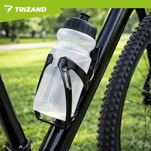 TRIZAND Fahrrad Flaschenhalter – Leichter Trinkflaschenhalter für Fahrrad & Roller mit Schrauben