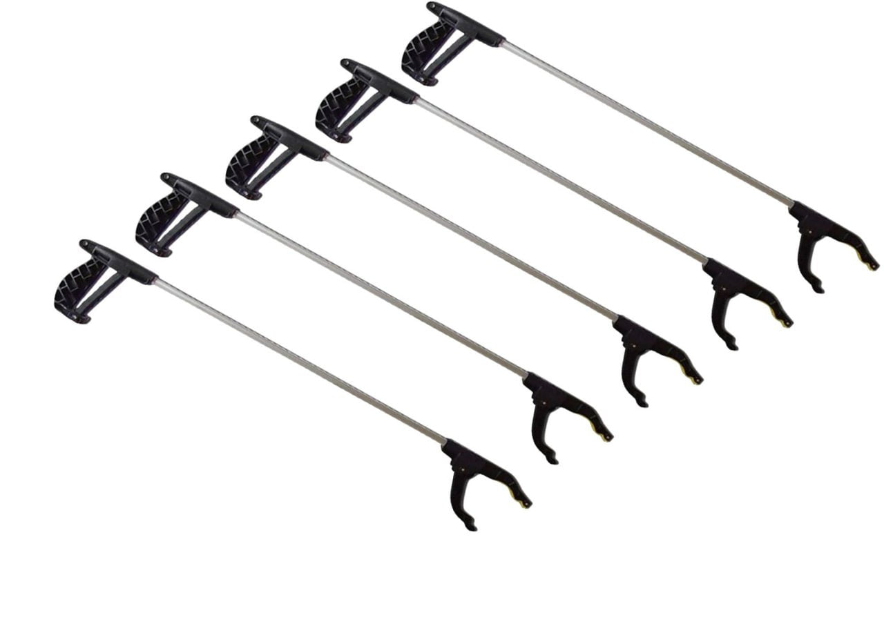 Aluminium Greifhilfe 76 cm mit Magnet – Ergonomische Müllzange für Haushalt, Garten & Werkstatt