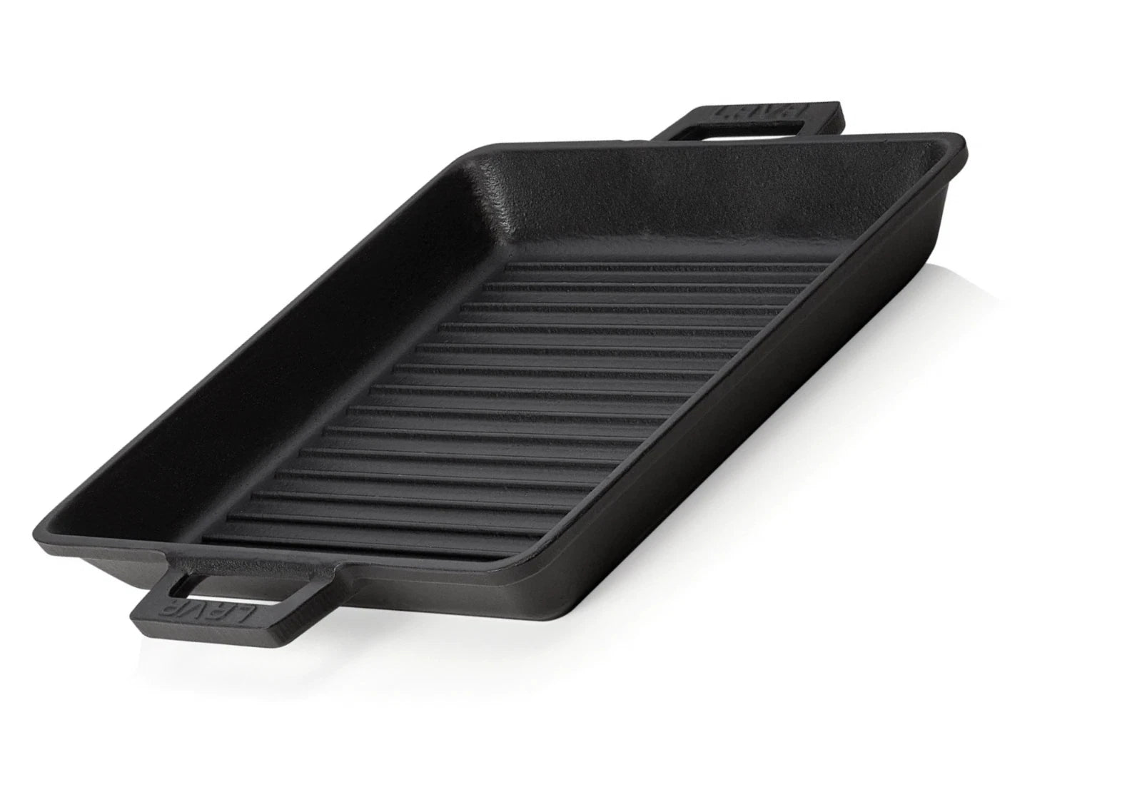 Gusseiserne Grillpfanne 26x26 cm – Quadratisch, Induktion & Ofen geeignet