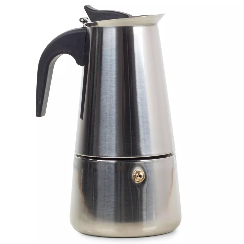 Kaffeemaschine Edelstahl moka Maschine Caffe Espresso Caffe Napoletano 6 Tassen