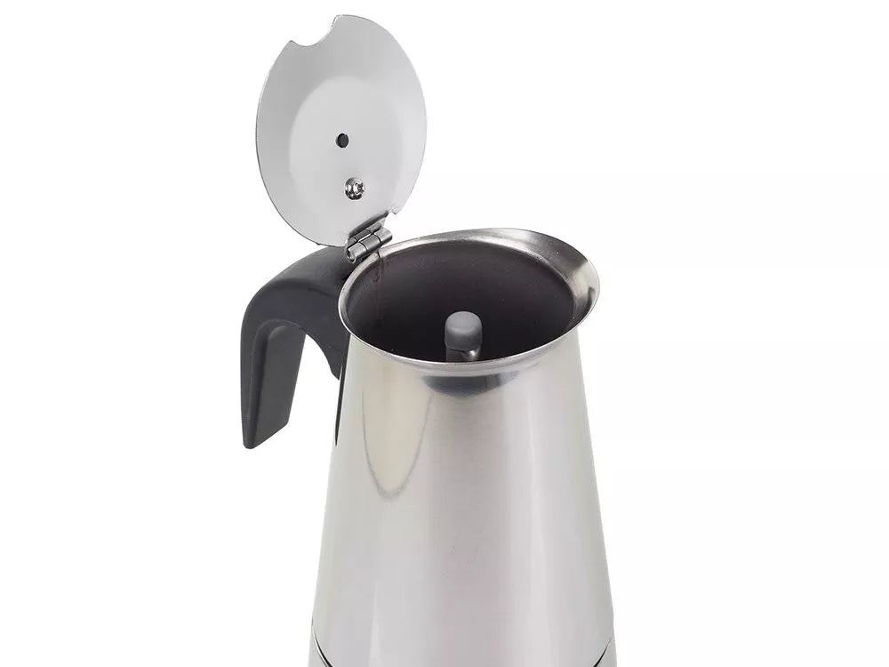 Kaffeemaschine Edelstahl moka Maschine Caffe Espresso Caffe Napoletano 6 Tassen