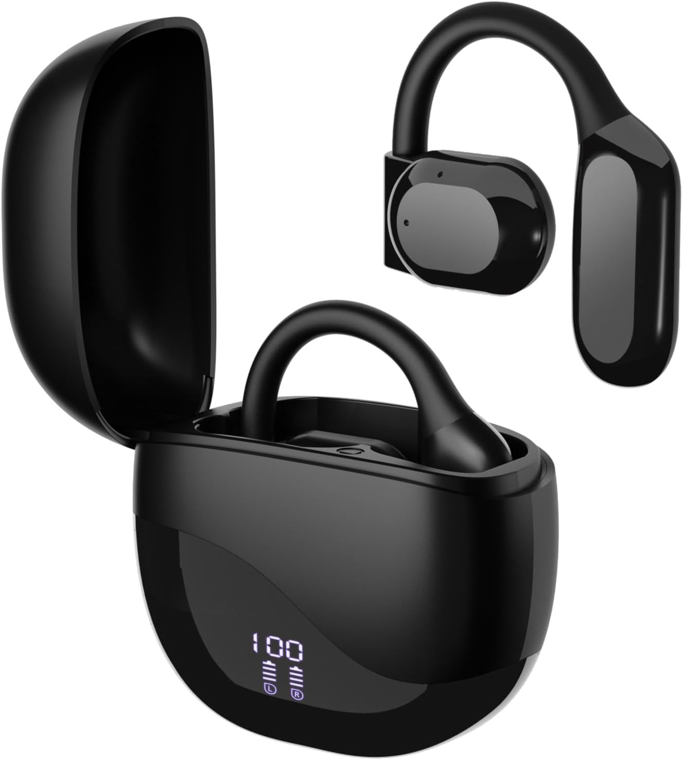 Übersetzer Kopfhörer Bluetooth 5.4 Echtzeit 138 Sprachen Open Ear mit ENC