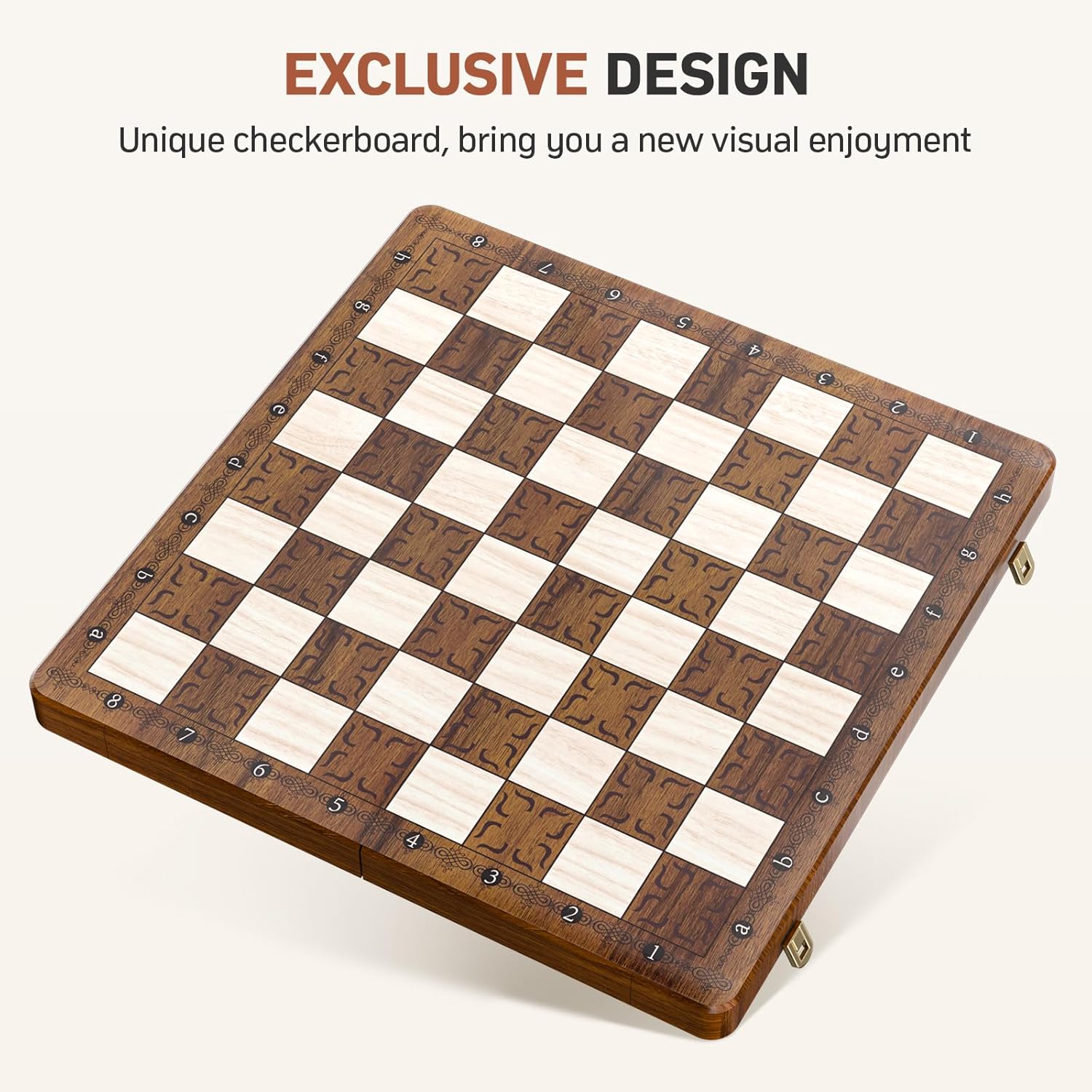 Chess chess game chess pieces wood chess board made of wood travel chess 39x39