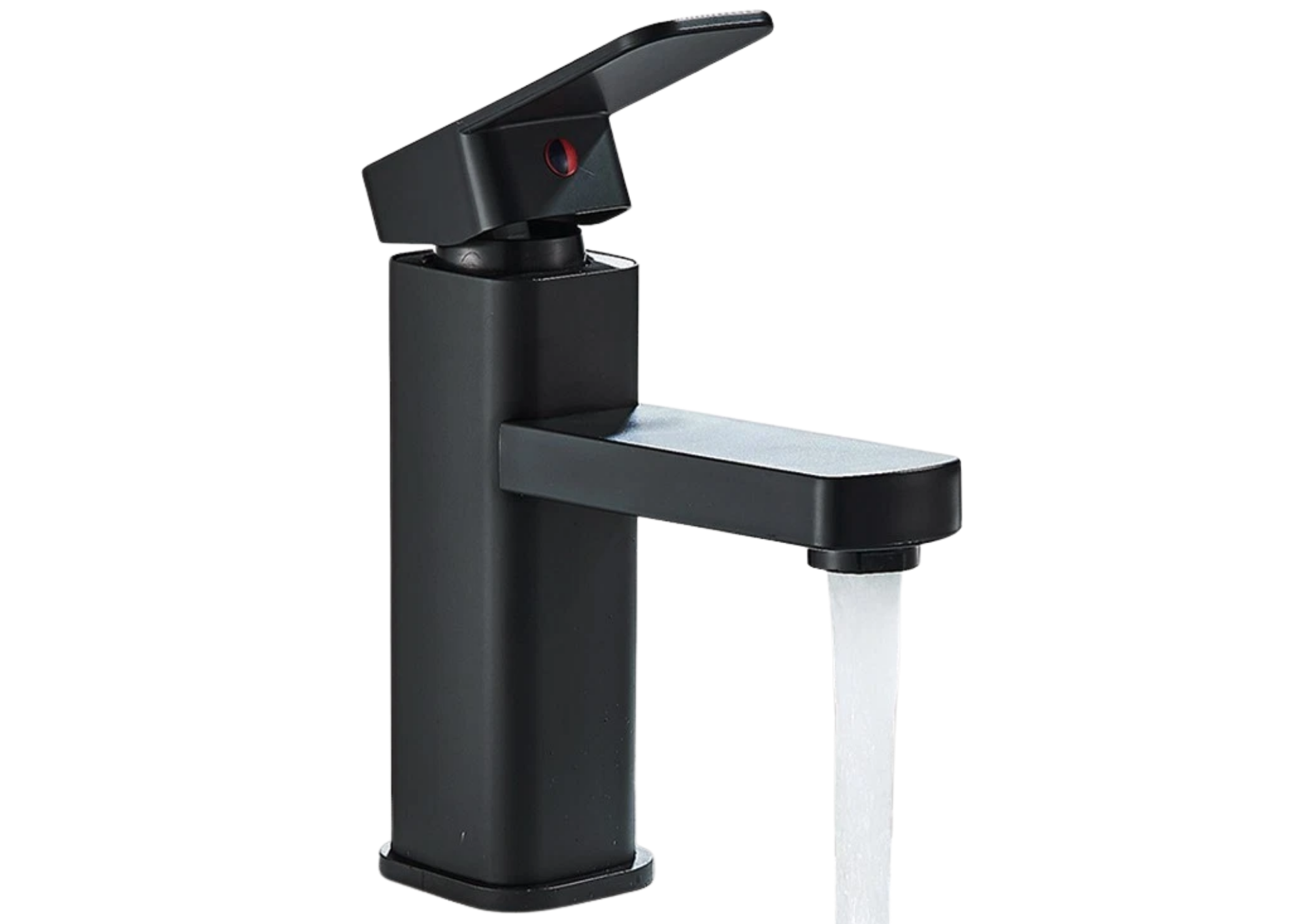 Wash basin faucet bathroom faucet wash basin single lever mixer tap-black-NEW