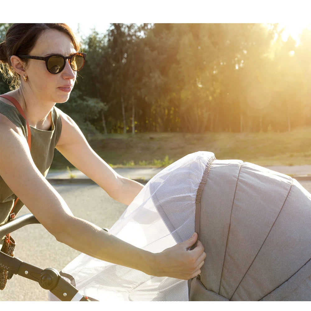 2-piece insect protection universal mosquito net for stroller car seat buggy