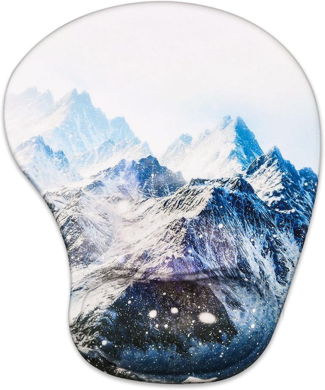 Ergonomic Mouse Pad Wrist Rest Rubber Base for Laptop Computer Gaming