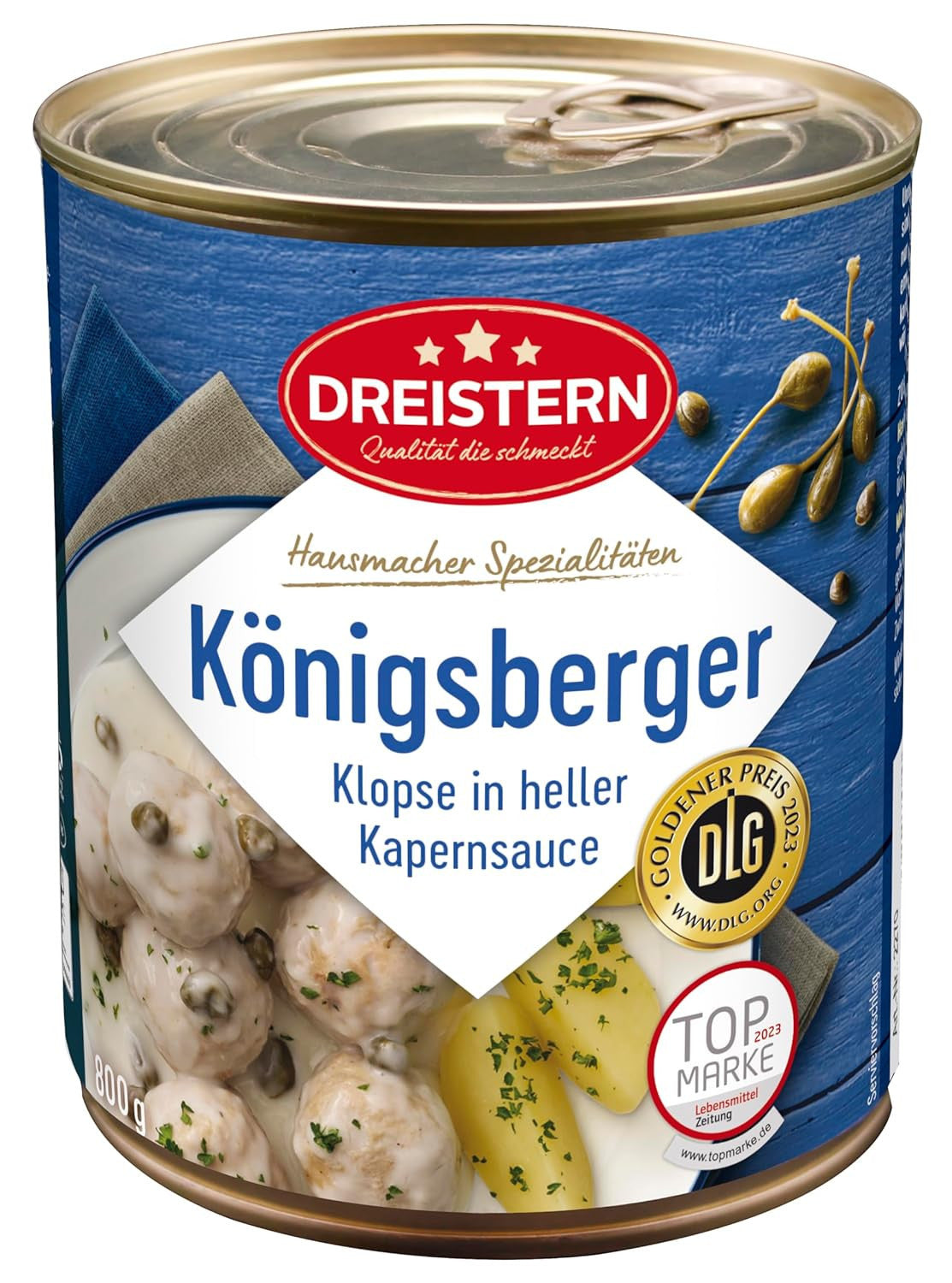 DREISTERN Königsberger Klopse, 800 Gramm