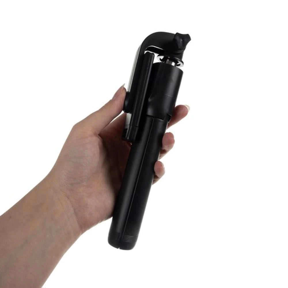 2in1 Bluetooth Selfie Stick & Stativ mit Fernbedienung – Kompakt, 360° drehbar & kompatibel mit iOS & Android