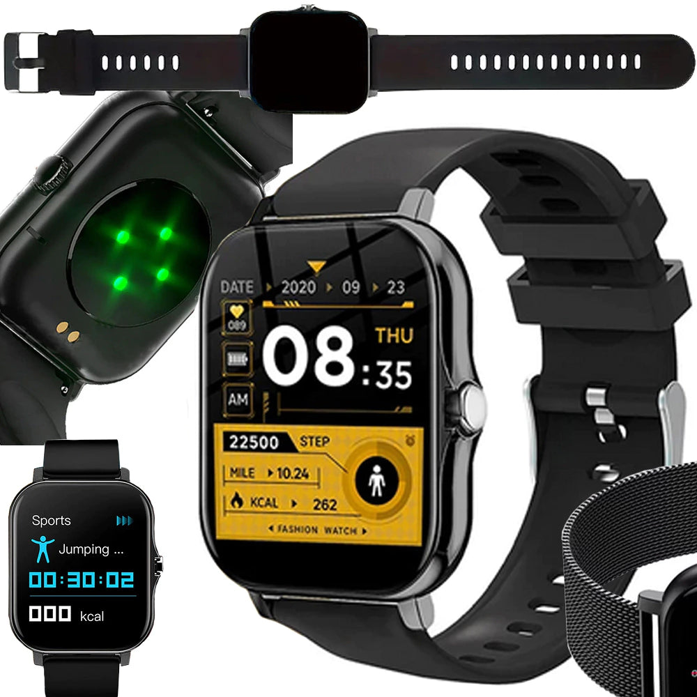 Fitness watch for women men, fitness tracker sports modes heart rate monitor IP67 waterproof