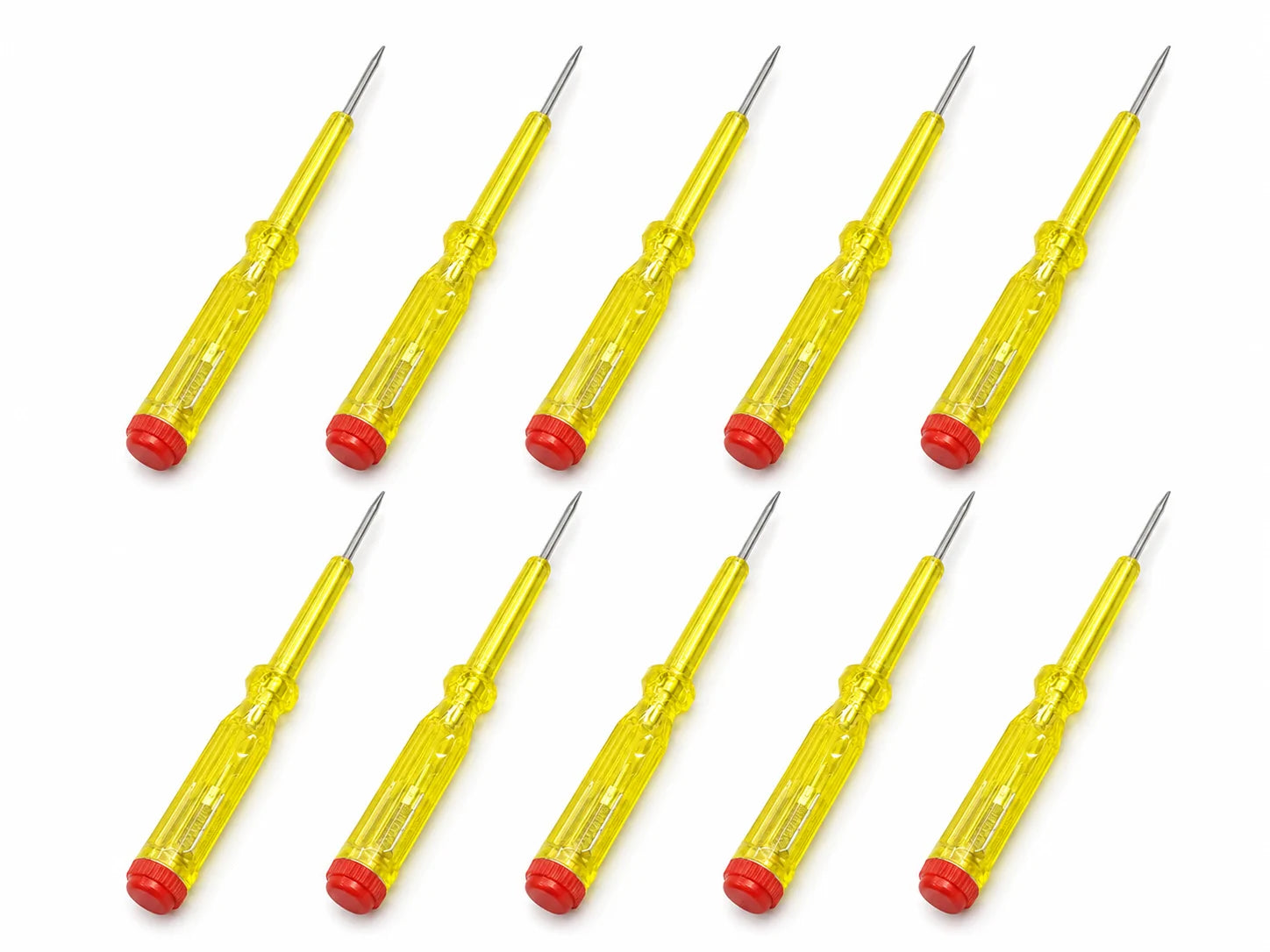 Spannungsprüfer 13cm Testschraubendreher Stromprüfer Phasenprüfer Gelb