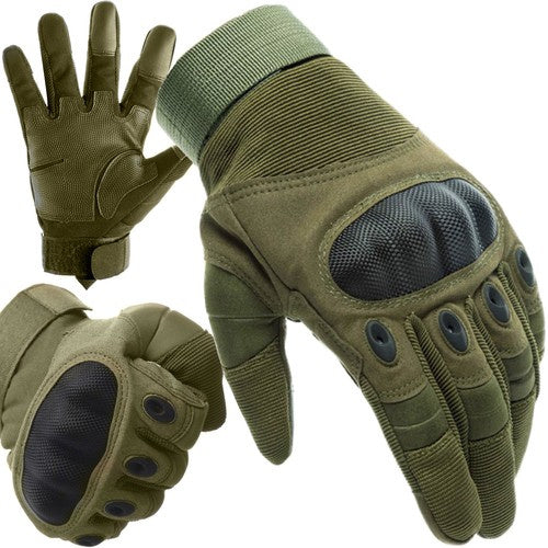 Taktische Thermo Handschuhe L– Militär Touchscreen rutschfest mit Knöchelschut