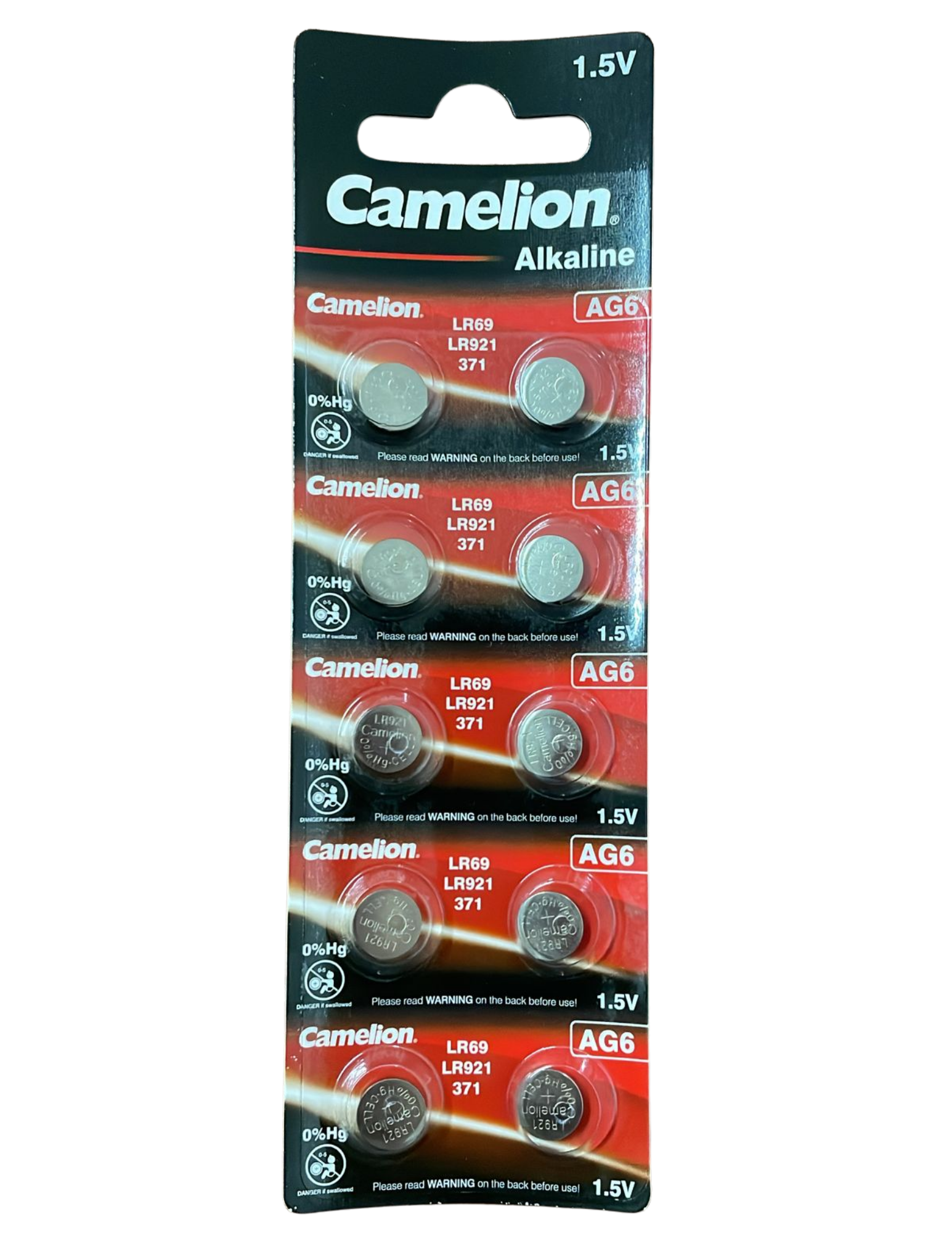 10x Kraftmax AG6 371 button cell watch batteries LR69 high performance batteries new