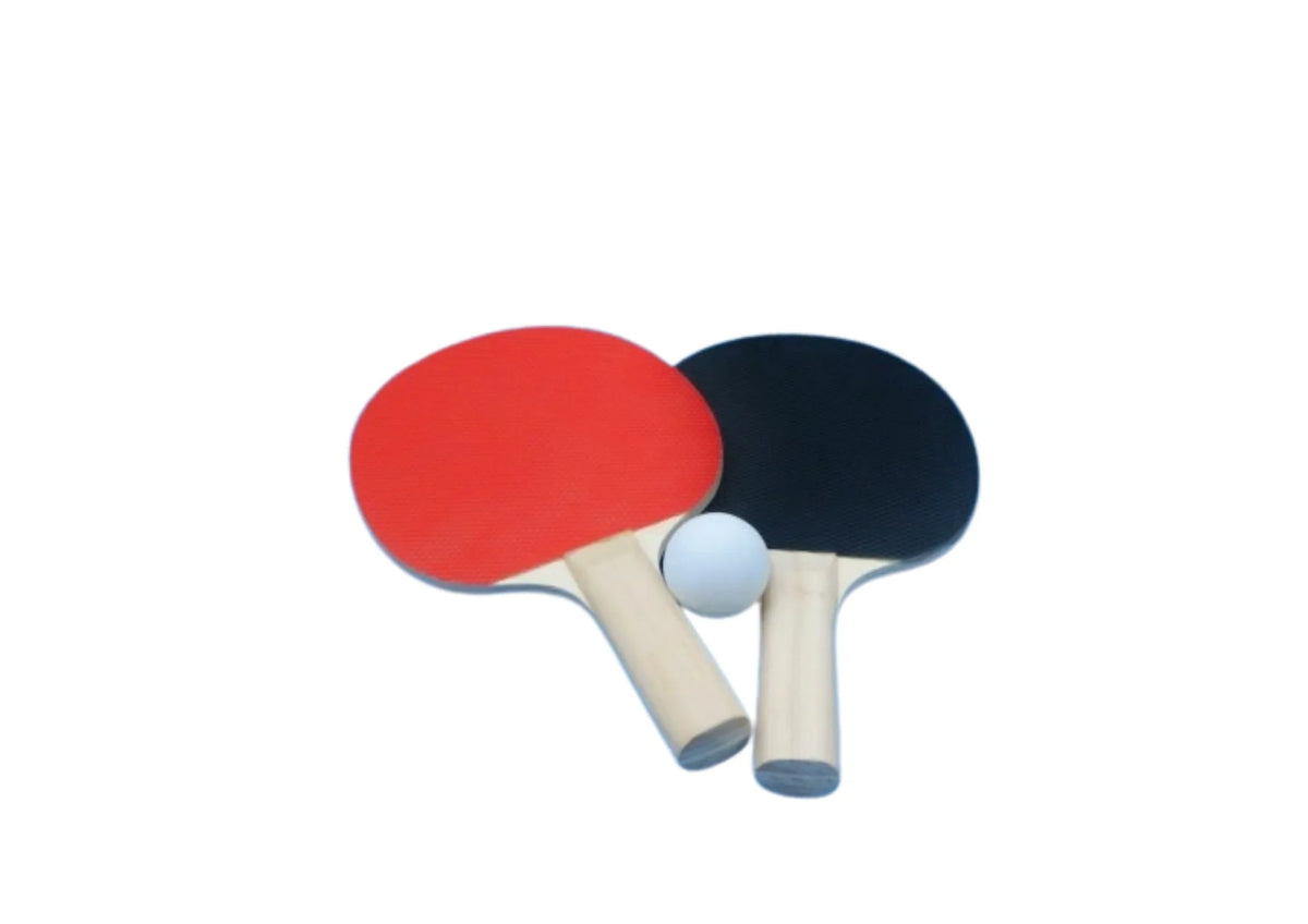 Tischtennis Set mit 2 Schlägern und 3 Bällen – Ping Pong Freizeit Spielset