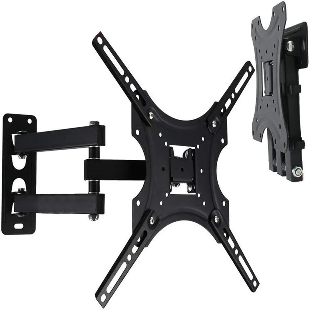 TV Wandhalterung Schwenkbar 32-55 Zoll VESA 200x200 Neigbar 22kg Schwarz