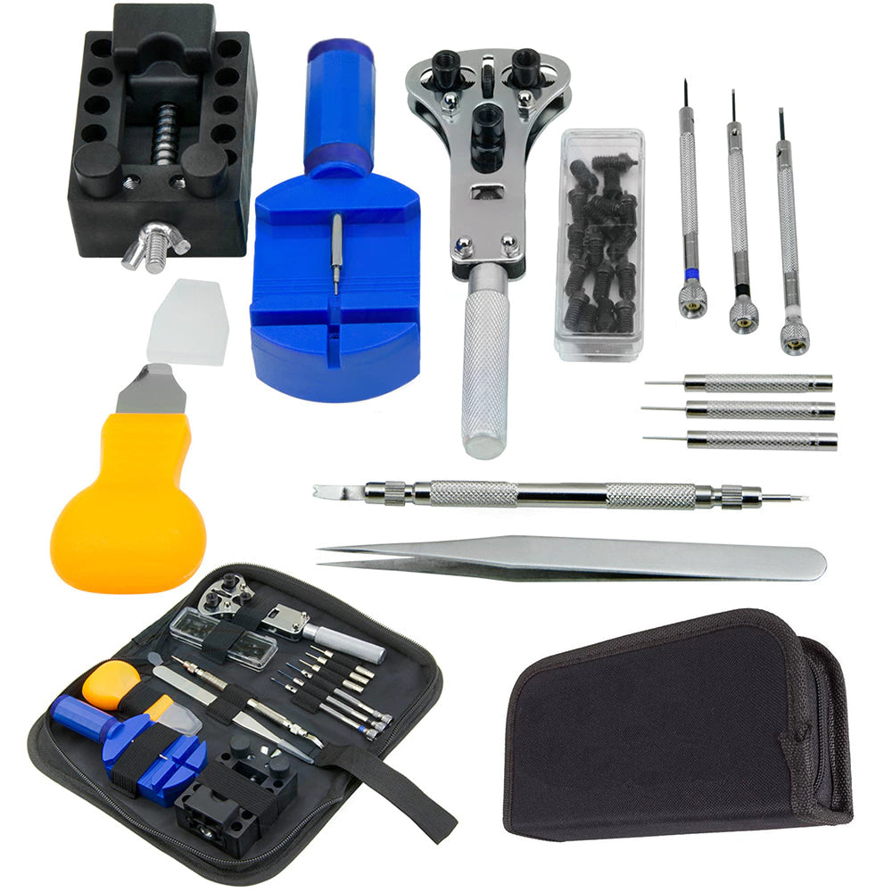 Uhrmacherwerkzeug Set Uhren Reparatur Werkzeug Stiftausdrücker Armband Kürzen