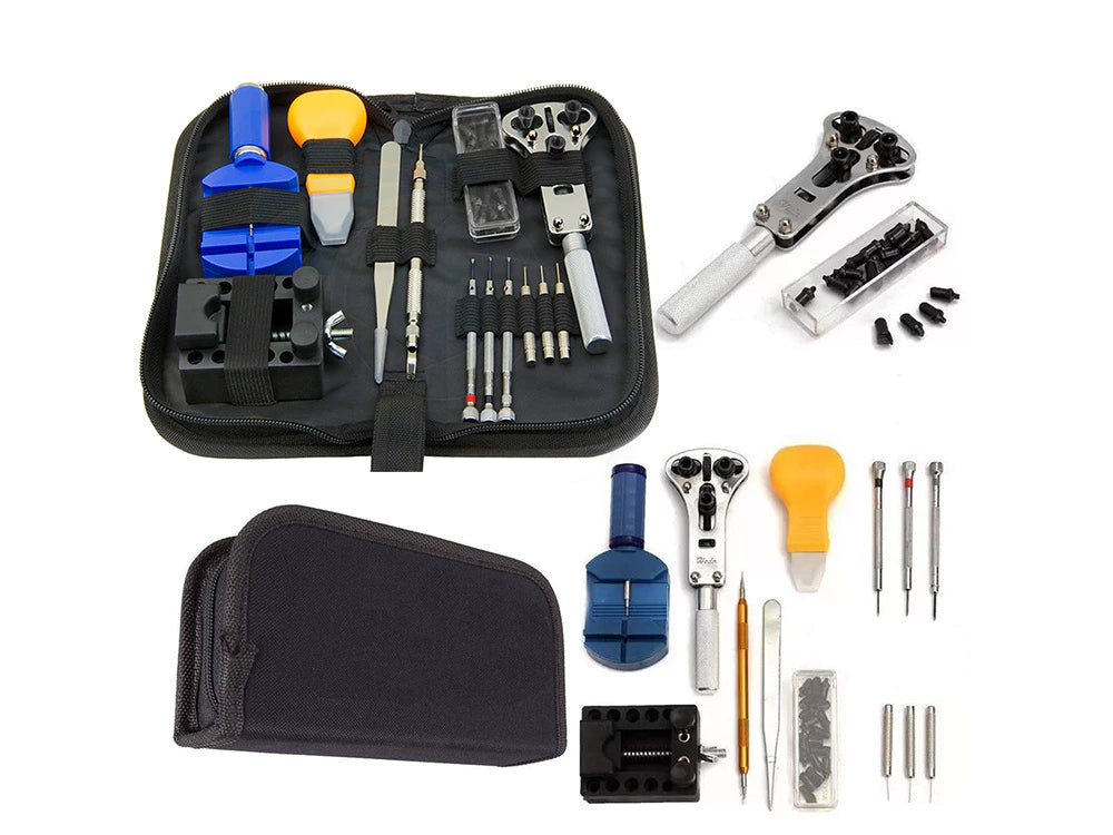 Uhrmacherwerkzeug Set Uhren Reparatur Werkzeug Stiftausdrücker Armband Kürzen