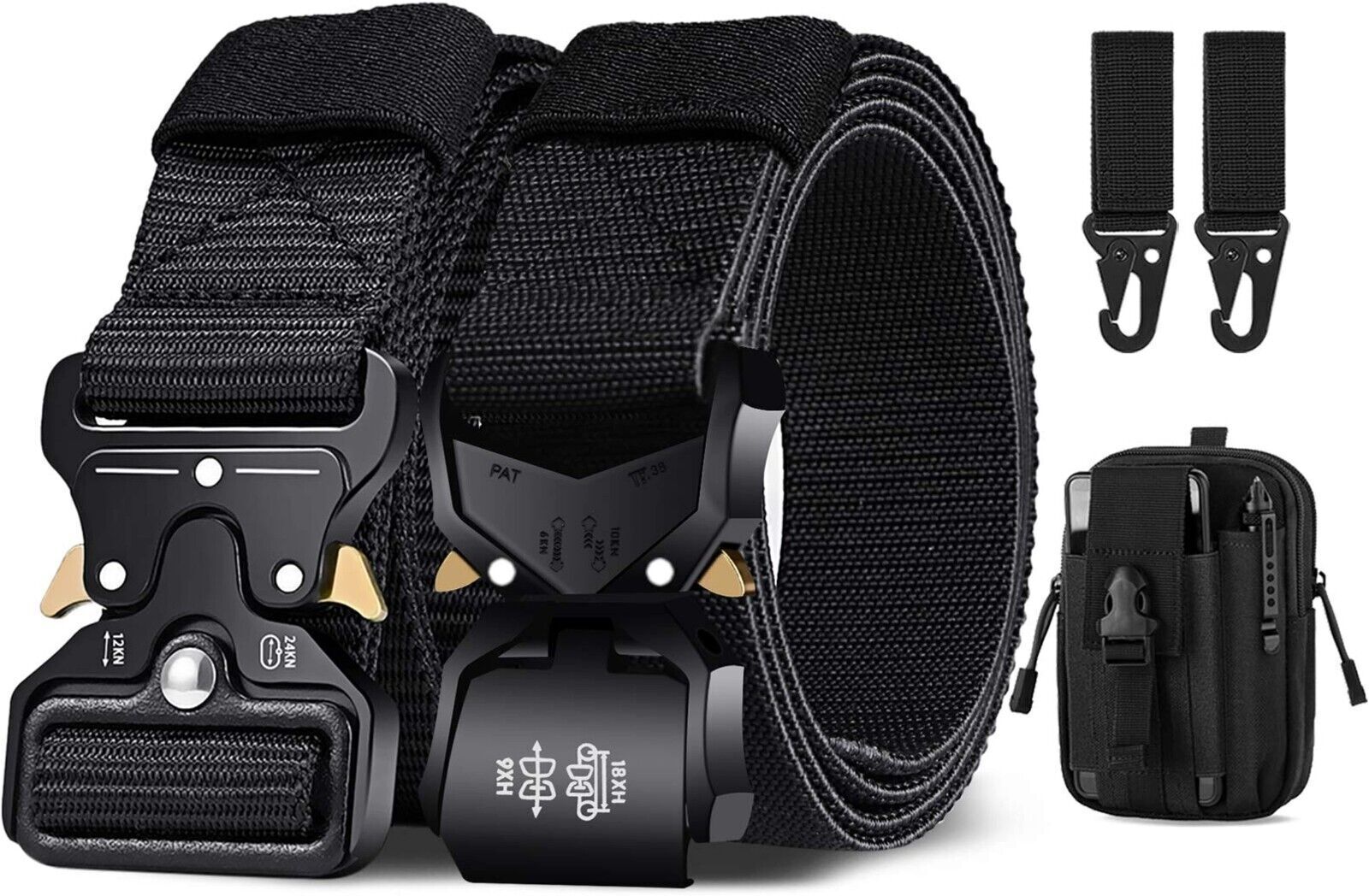 Herren Armee Militär Military Gürtel Taktischer Gürtel Belt Nylon Schnalle NEU