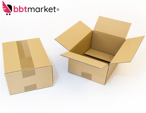 Cartons 250x175x100 mm Packet Folding Carton XS or S Package Folding Box 10-100