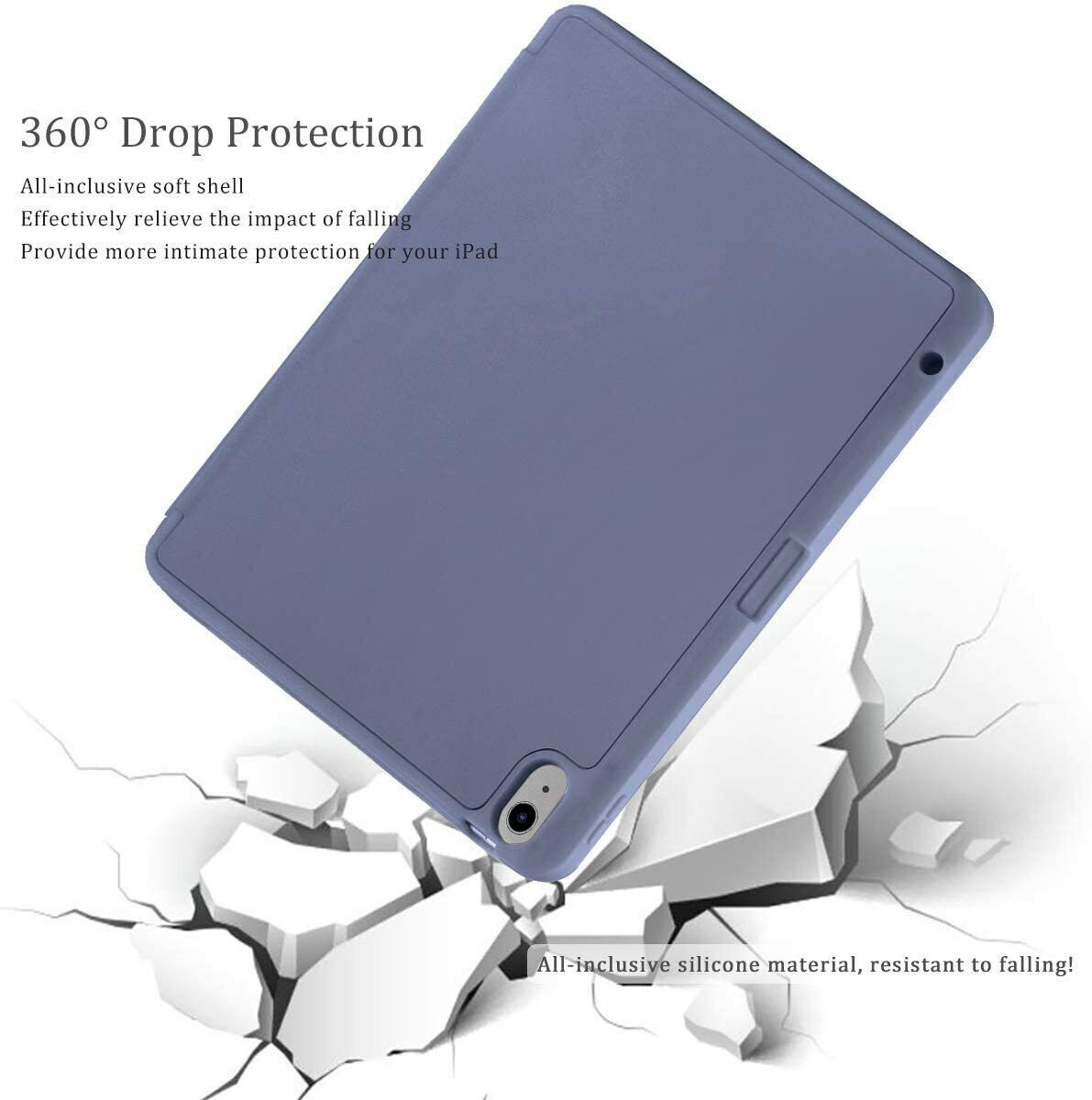 SIWENGDE Case for iPad 10.9 2020 Full Body Protection Rugged Shockproof for iPad ..