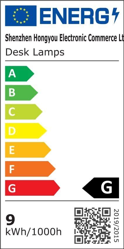 Schreibtischlampe LED Dimmbar - Schreibtisch Lampe Klemmbar Augenschutz Tischlam