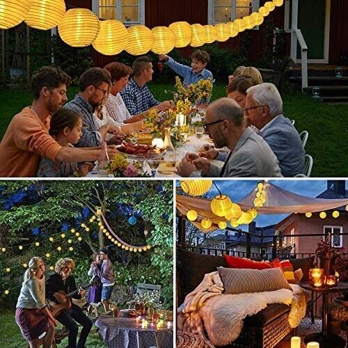 Solar Fairy Lights Outdoor Ball Lighting Garden Party Indoor Decoration Lights 30LED