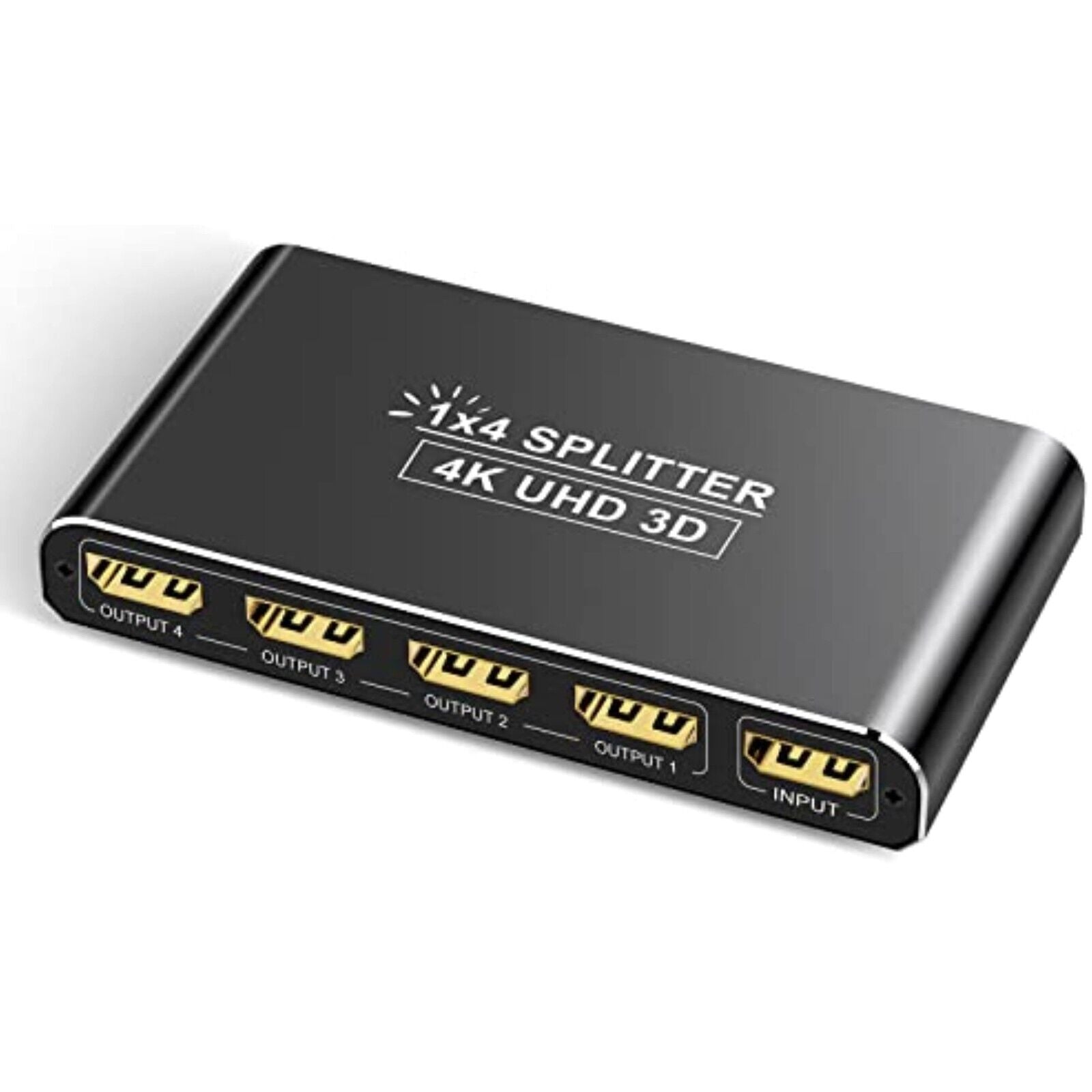 HDMI Splitter 4x1 Switch 4K, 1080P, 3D, UHD, HDMI Adapter 4IN1 Out Switch