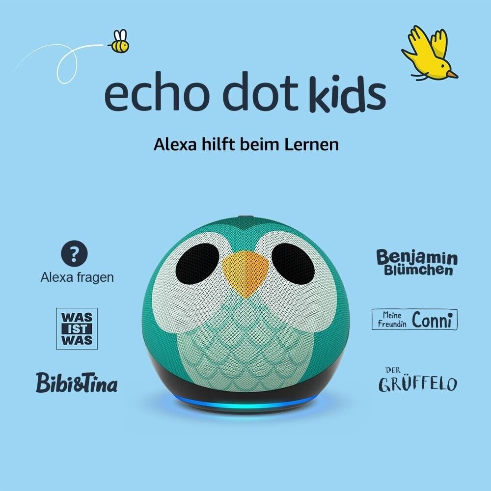 Amazon Echo Dot 5th Gen | 2022 Smart Speaker Alexa | With / without Clock | Kids