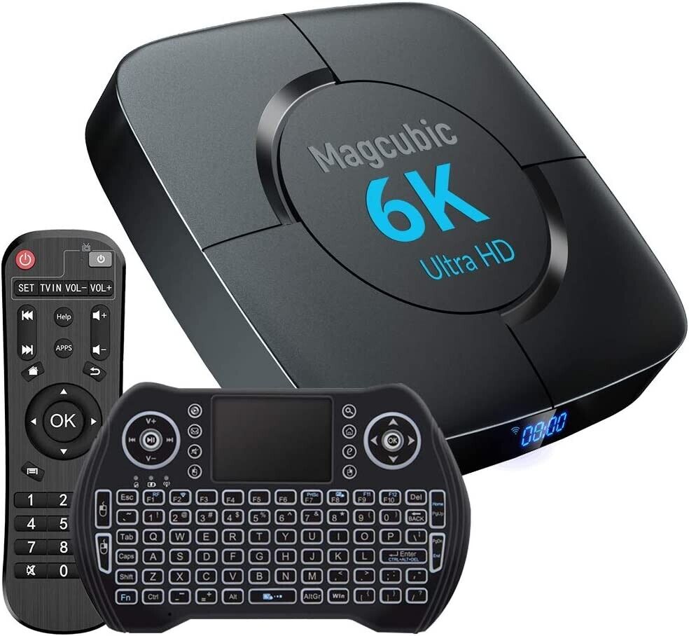 Smart TV Box Android 10.0 Quad-Core WiFi 4-Core Player. H616 Network 32 GB