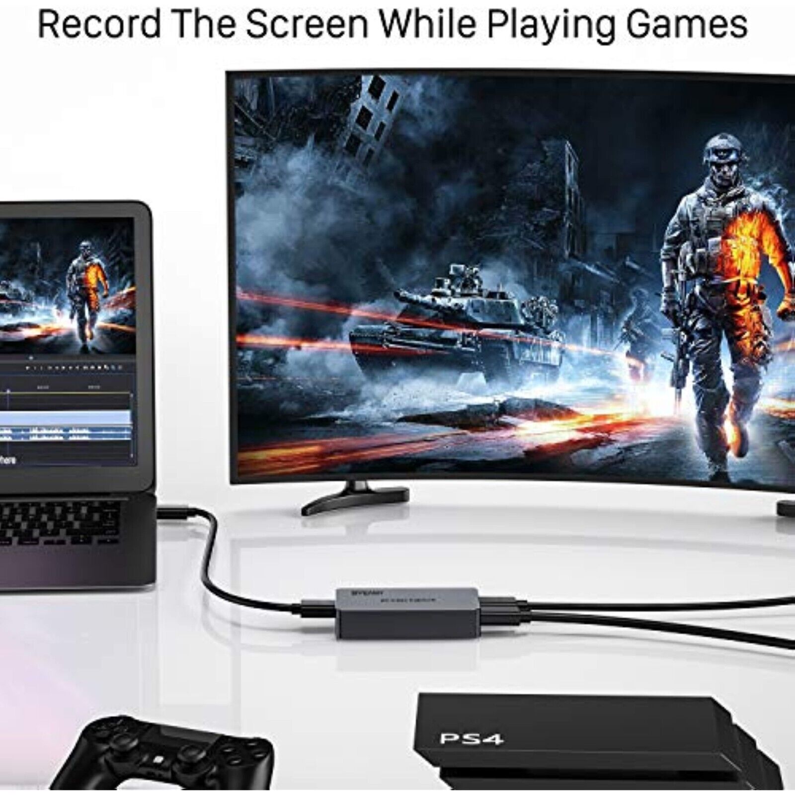 HDMI to USB2.0 4K Video Capture Card Grabber 1080P Recorder Game Live Streaming
