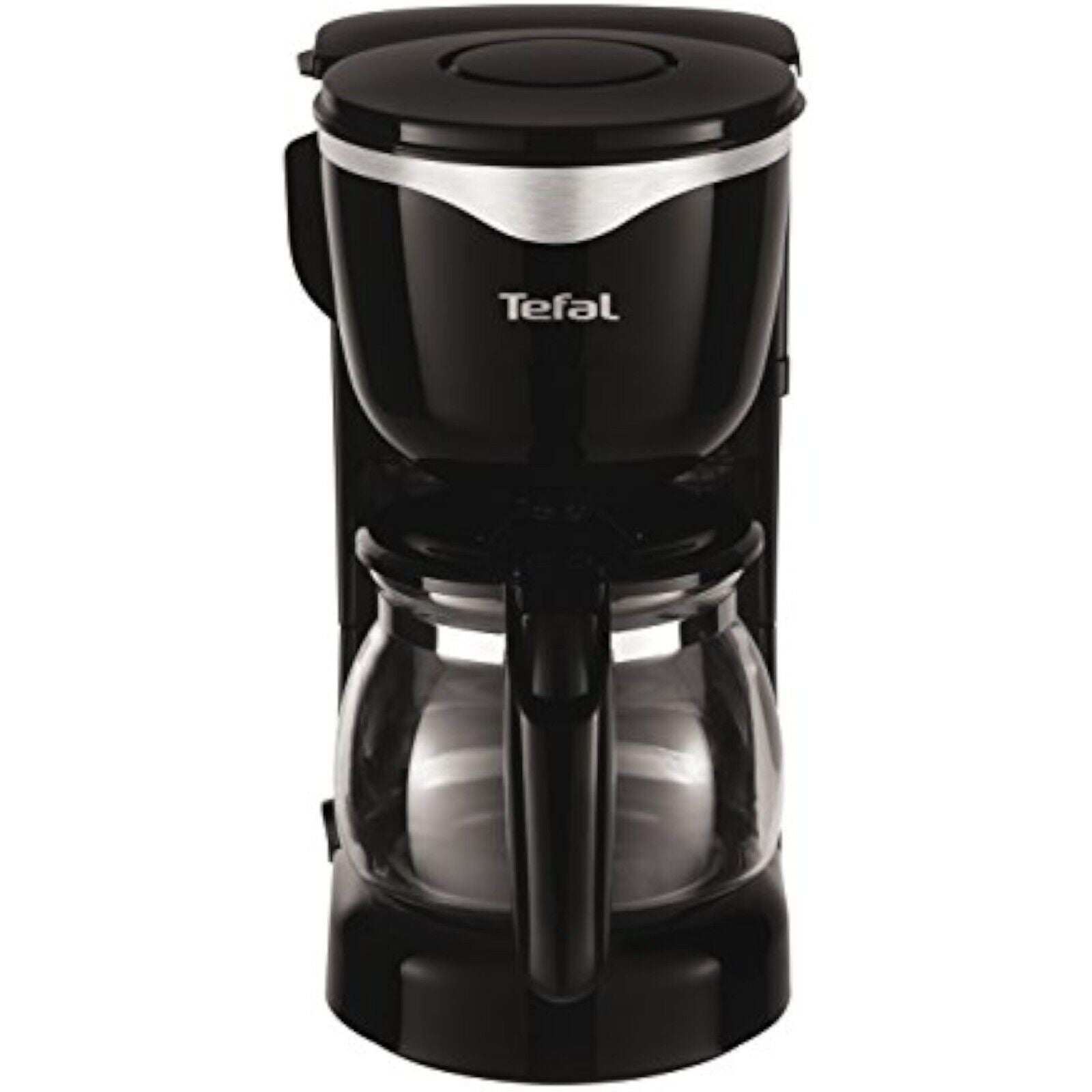 Tefal CM3408 Glass Coffee Maker Mini (600 W, 6 Cups) Black/Stainless Steel new