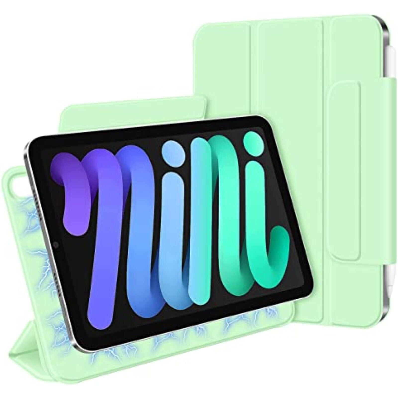 Schutzhülle für iPad Mini 6 (2021, 8.3") – Magnetisch, Auto Sleep, Pencil Ladefunktion