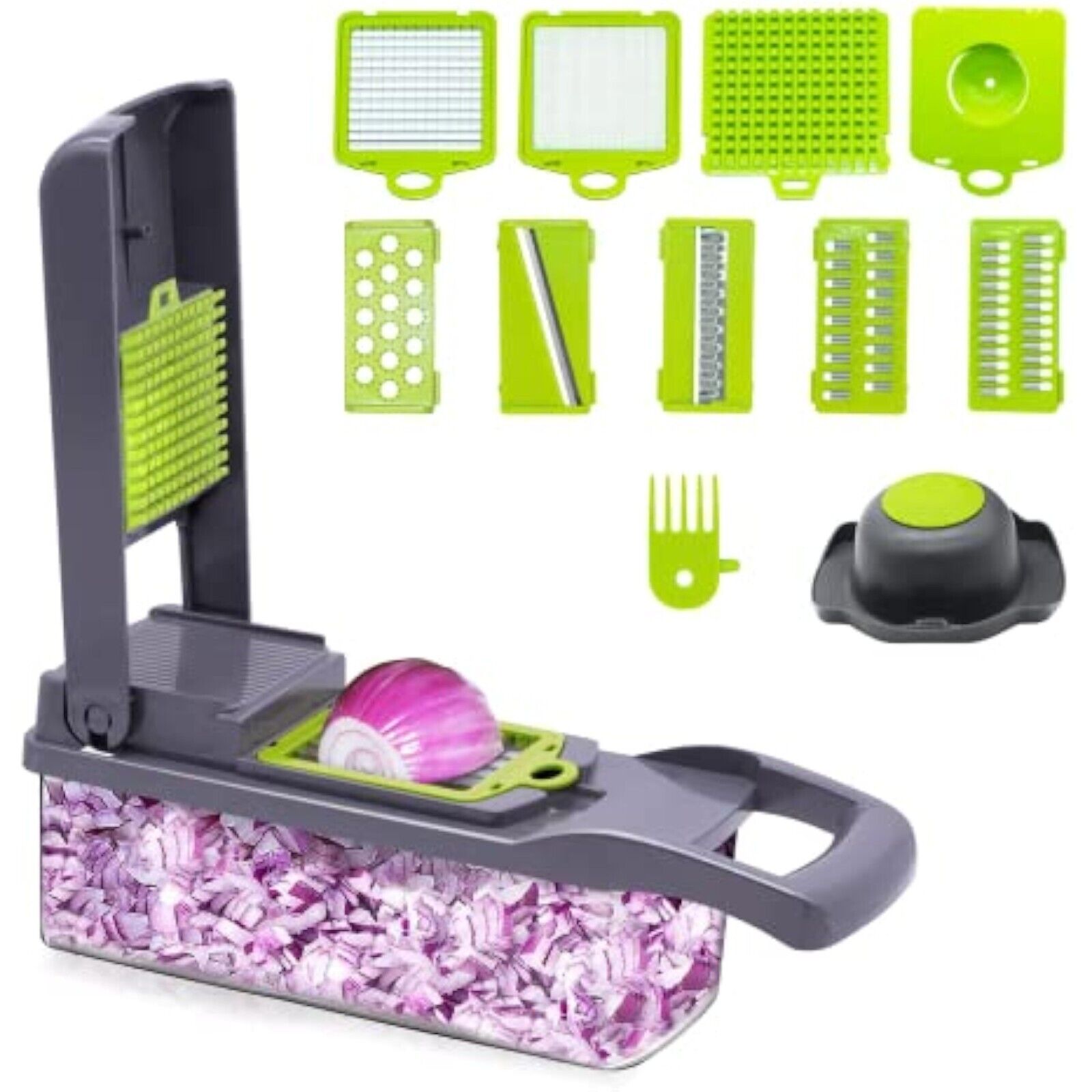 Vegetable cutter Vegetable Chopper Dicer Vegetable slicer 7in1 multifunctional cutter