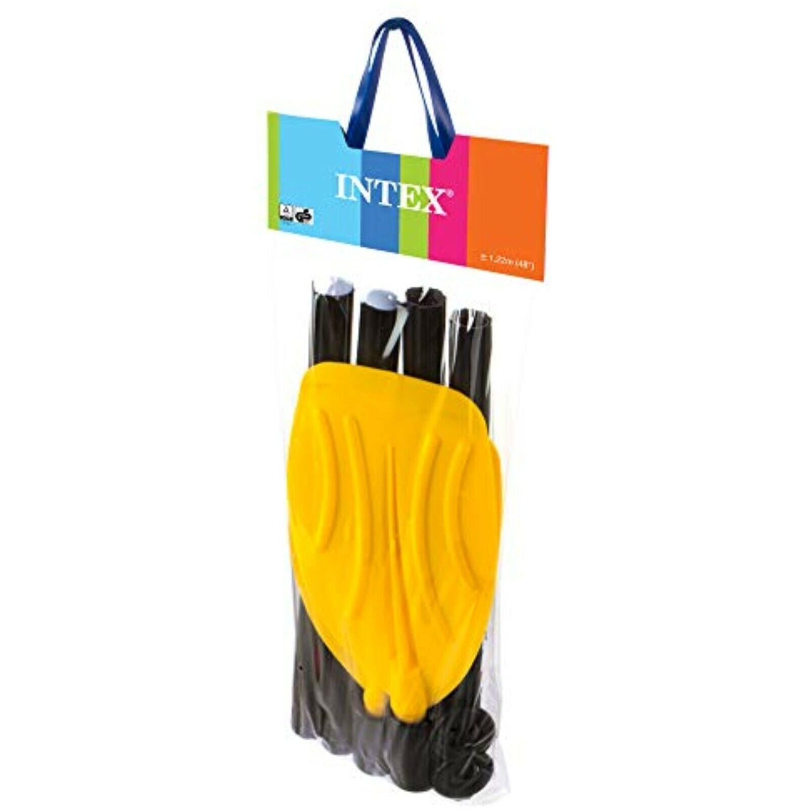 Paddel Set 122 cm 2er – Zerlegbare Kunststoff Ruder für Schlauchboot, Kajak, Kanu & SUP