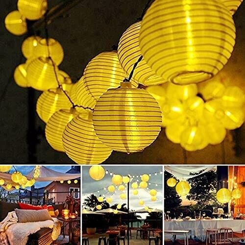 Solar Fairy Lights Outdoor Ball Lighting Garden Party Indoor Decoration Lights 30LED