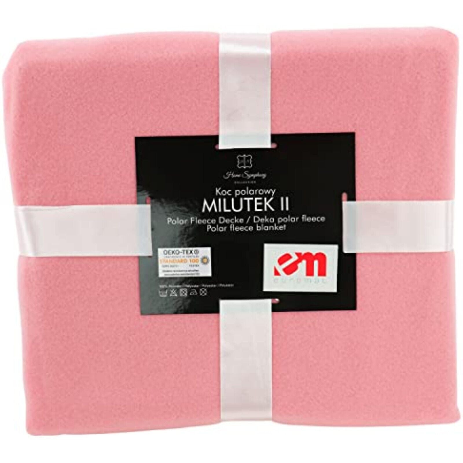 150x200 Warm Kuscheldecke Flauschige Wohndecke Sofadecke,Polar Hochwertige Rosa