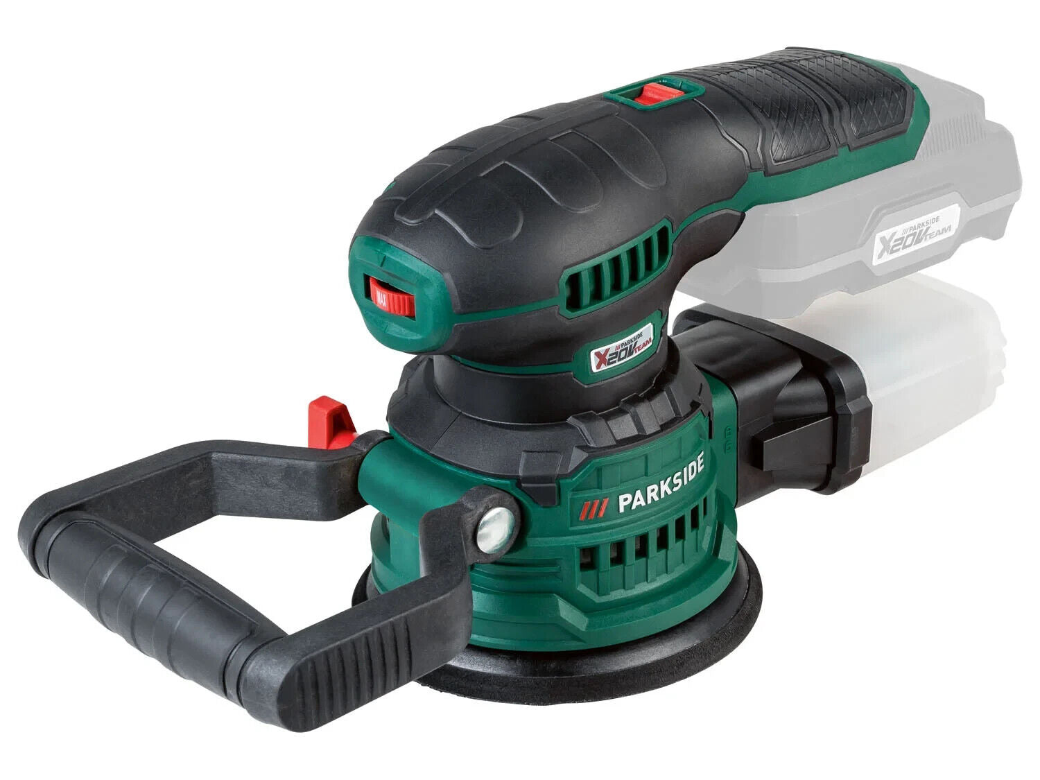 PARKSIDE® Cordless eccentric sander PAEXS 20-Li B2 without battery and charger sander